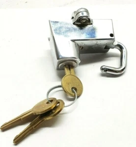 tubular utility lock, with 3 keys, locksmith   - Imagen 1 de 4