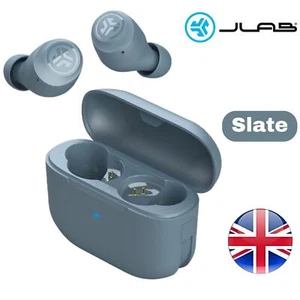 JLab Go Air Pop True Wireless Bluetooth Earbuds - Schieferfarbene In-Ear-Kopfhörer - Bild 1 von 8