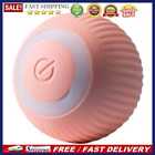 Smart Cat Ball Interactive Toys Automatic Rolling Cat Teaser Pet Products (Pink)