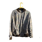 REALTREE Camo VINTAGE Bomber Jacket XL MENS Camo Brass Poppers shooting 