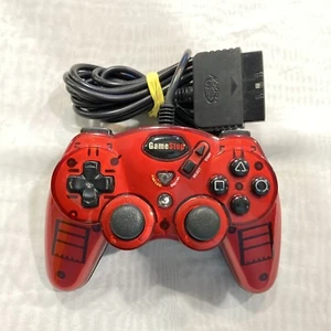 MadCatz Sony PlayStation 2 Controller (8236) Red Game Stop Edition - Tested - Picture 1 of 9