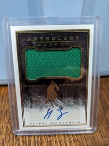 2015-16 Panini Anthology Sizeable Signatures Jersey /299 Valeri Nichushkin Auto