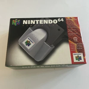 Nintendo 64 N64 Rumble Pak (1997) BOX ONLY! NO INSERTS - Picture 1 of 6