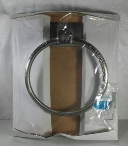 CRL Brushed Nickel Geneva Series 6" Diameter Towel Ring - GEN820BN - Picture 1 of 2