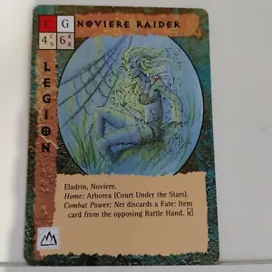Blood Wars CCG Legions (3) "Noviere Raider" 1st Ed. NM / MINT - Picture 1 of 1