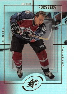 1999-00 SPx #40 Peter Forsberg ** Colorado Avalanche ** - Picture 1 of 2