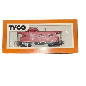 Trenino elettrico Tyco scala HO 91-0-108 Santa Fe A.T. & S.F. 7240 Rosso - Foto 1 di 8