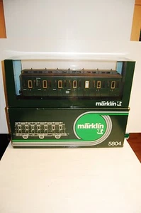 Märklin 5804 Gauge 1 Railway Three-Axle Compartment Car Passenger Car 53715 OVP - Picture 1 of 16
