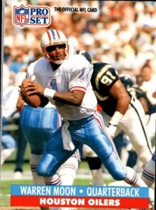 1991 Pro Set UK Today Sheets Jim Everett/Warren Moon/Boomer Esiason/Troy - Picture 1 of 2