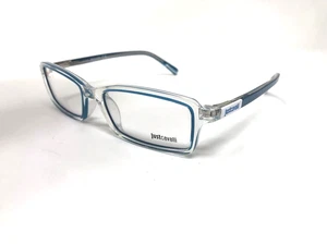 Just Cavalli Eyeglasses Frame JC 0531 26A 54-17-140 Blue Crystal Full Rim - Picture 1 of 3