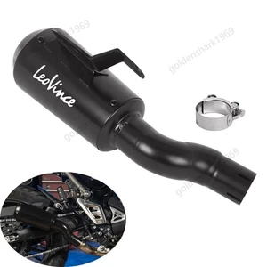 For Triumph Speed 400 Scrambler 400X 2023-2025 Muffler Exhaust Tips Black Pipe - Picture 1 of 10