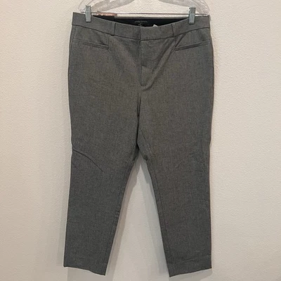 Pantalones Banana Republic Sloan Talla 14 Tobillo Recto Minimalista Carrera Nuevos con Etiquetas Foto 1 de 4