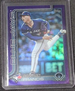 2025 Topps Series 2 #685 Bowden Francis Purple /250 Toronto Blue Jays MLB - Picture 1 of 2