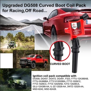 8 DG508 Ignition Coil Pack For Ford F150 Expedition 2000 2001 2002-2004 4.6/5.4L - Picture 1 of 10