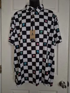 Chubbies Men's "The Check Me Out" Performance Polo 2.0 - XXL Check UPF 50+ NWT - Picture 1 of 6