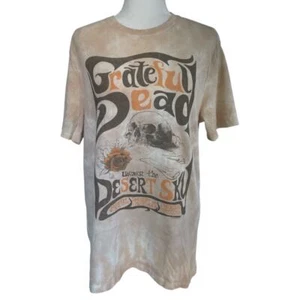 Junk Food Women's Grateful Dead Under the Desert Sky Vintage Tee Tan Size Medium - Picture 1 of 8