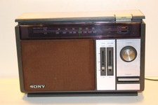 Sony Model ICF-9540W FM AM 2 Band 6 Transistors Radio Vintage