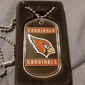 Officially Licensed Neck Tag Dog Tag Necklace ARIZONA CARDINALS - Picture 1 of 3