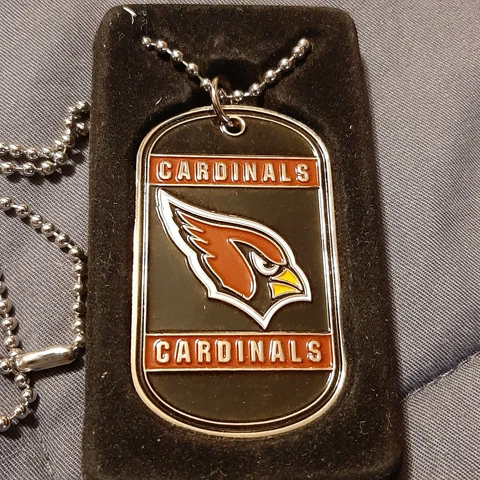 Officially Licensed Neck Tag Dog Tag Necklace ARIZONA CARDINALS Cover