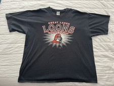 Great Lakes Loons Minor League Baseball Tee T-Shirt Gray 2XL