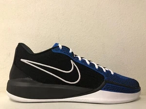 Nike By You Sabrina 1 Duke Black Blue White FJ4036-900 Size 13.5W / 12M - Picture 1 of 8