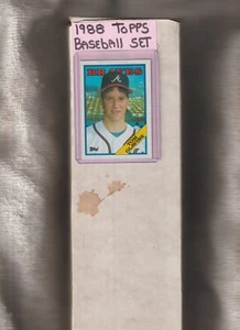 1988 TOPPS BASEBALL COMPLETE 792-CARD HAND COLLATED SET W/ TOM GLAVINE  ROOKIE - Picture 1 of 1