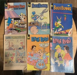 6 cómics y 1 portada - Bugs Bunny - Little LuLu - Yosemite Sam - Richie Rich - Imagen 1 de 16