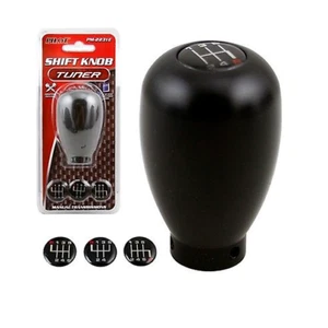 SHIFT KNOB Manual stick shift KNOB gear shifter knob ball interior TUNER black - Bild 1 von 3