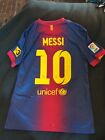 Lionel Messi FC Barcelona Nike Home Shirt Jersey Mens Med