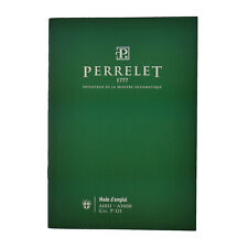 PERRELET A1011-A3000 CAL P-121 INTERNATIONAL INSTRUCTIONS GREEN BOOKLET