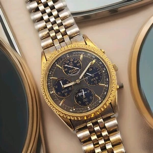 RELOJ HOMBRE PULSAR FLIGHTMASTER V656-9010 CRONÓGRAFO JAPÓN MOV'T PARA REPUESTOS - Imagen 1 de 10