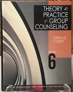 Theory & Practice of Group Counseling ~ Gerald Corey ~ Like New - Picture 1 of 5