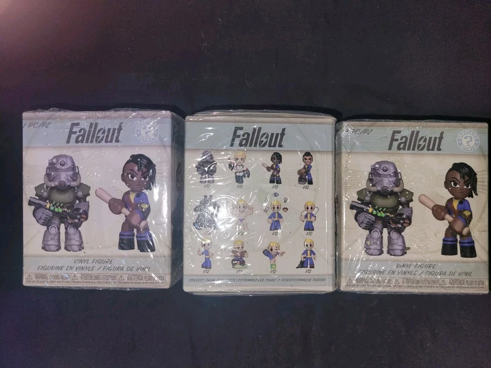 Boneco de Vinil Funko Mystery Minis Fallout Série 1/12 2 - Caixa Cega Lote De 3 Lote 1 - Imagem 1 de 1