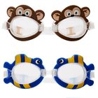 Waterproof Swimming Goggles Cartoon Swimming Eyeglasses  Children Boys Girls