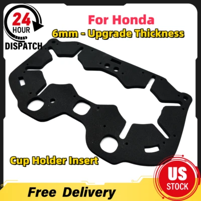 Para Honda Odyssey 2011 2012-2017 Portavasos Doble Inserto Espuma Espaciador 6mm Foto 1 de 4