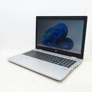 HP ProBook 650 G4 Windows 11 Pro 15.6" Laptop Intel Core i5 8250U 8GB 256GB SSD