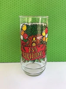 Keebler Plätzchen Elfen 135. Geburtstag Glas 1988 - Bild 1 von 3