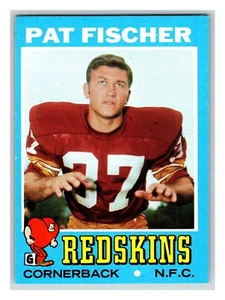 1971 Topps Pat Fischer Washington Redskins #74 (KCR) - Picture 1 of 2