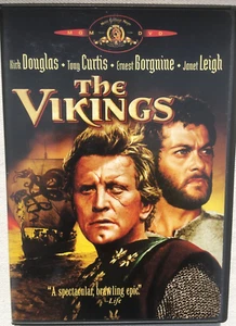 Vikings, The (Classic 1958 Kirk Douglas, Tony Curtis) Region 1 DVD AS NEW - Picture 1 of 2
