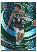MarJon Beauchamp 2022-23 Panini Spectra Basketball Rookie Asia Prizm RC #177
