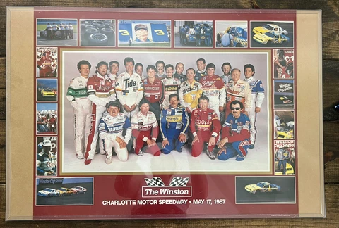 1987 NASCAR Winston Cup Poster, 1987 Winston Poster, BANNED EDITION Cover