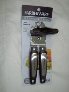 ABRIDOR DE BOTELLAS RESISTENTE DE MANO DE FARBERWARE HERRAMIENTA DE COCINA UTENSILIO DE COCINA NEGRO - Imagen 1 de 5
