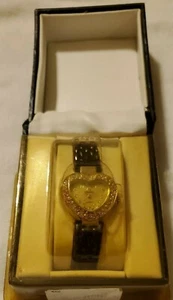 Figaro - Quartz Watch Heart Shaped- Silver Coated. - Picture 1 of 9