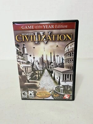 Sid Meier's Civilization IV: GotY Special Ed - PC CD-ROM, 2006 w/Complete Manual - Image 1 of 4