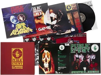 Public Enemy 25th Anniversary Vinyl Collection Boxset (180g 9LP) Very Rare! - Image 1 of 4