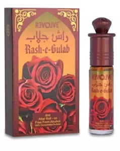REVOLVE RUH E GULAB ROSÉ 🌹 ROLL ON CONCENTRATED ITAR Attar Perfume Oil 6ml - Picture 1 of 1