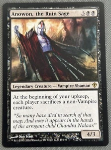 1x Anowon, the Ruin Sage - NM English MTG - Worldwake - Picture 1 of 2