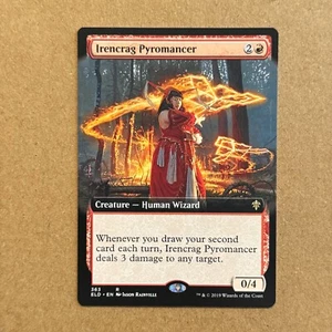 MTG ~ Irencrag Pyromancer ~ Extended Art ~ ELD Throne of Eldraine ~ #327 ~ M/NM - Picture 1 of 3