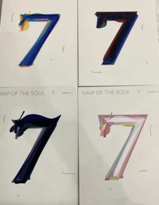 BTS MAP OF THE SOUL :7 ALBUM CD Gruppo Autografato Firmato Ufficiale K-POP 2022 - Foto 1 di 1