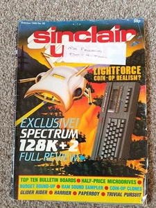 *** Sinclair User SU magazine - Issue 55 - October 1986 - Sinclair Spectrum ** - Picture 1 of 4